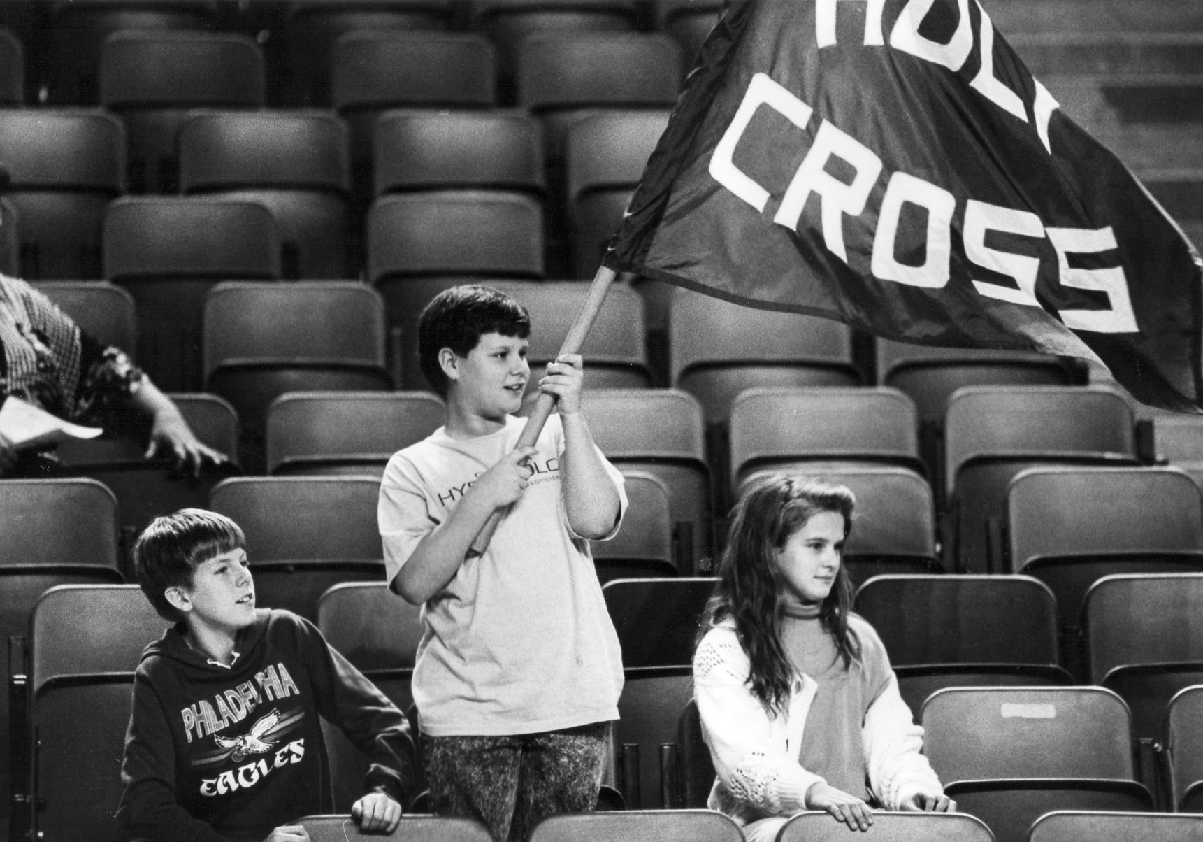 1991-12-17 Holy Cross fans